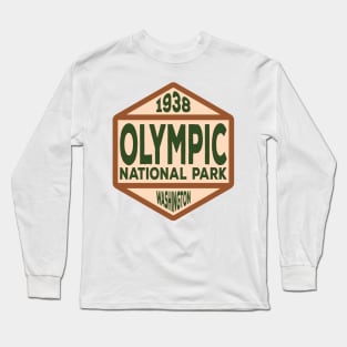 Olympic National Park badge Long Sleeve T-Shirt